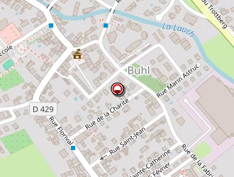 Carte de Ones à Buhl