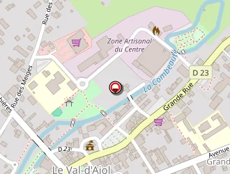 Carte de La Poste à Val-d'ajol (le)