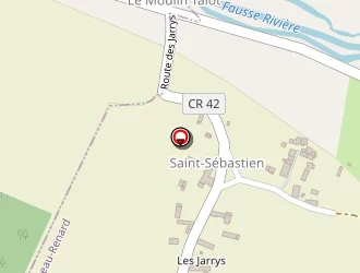 Carte de François Jacky à Château-renard