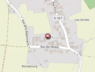 Carte de Ridard Alain à Champvallon