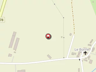 Carte de Le Borne-guegon à Guégon