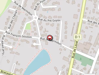 Carte de Sobrim à Quelaines-saint-gault