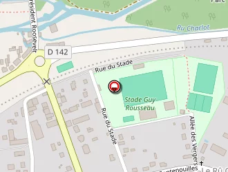 Carte de Stade Guy Rousseau à Château-renard