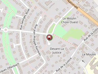 Carte de Lda Ravallement à Ingré