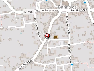 Carte de Ecole Maternelle Diwan à Bannalec