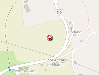 Carte de Fagueret Morgan à Locunolé