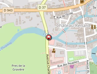 Carte de La Poste à Château-renard