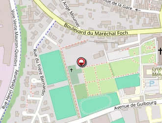 Carte de Terrains Du Scolasticat à Ploërmel