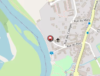 Carte de Borne Camping à Arnage