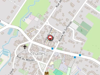 Carte de Salle Polyvalente à Challes