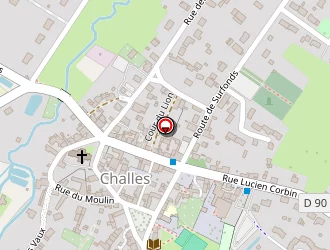 Carte de Robreteau Luc à Challes