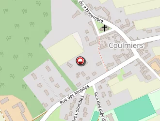 Carte de Ecole Elémentaire à Coulmiers