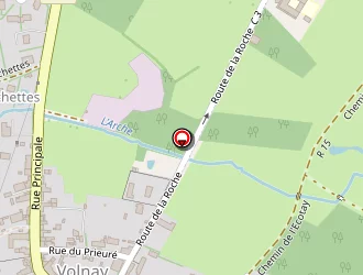 Carte de Circuit De Randonnée à Volnay