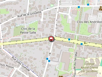 Carte de Collège André Chêne à Fleury-les-aubrais