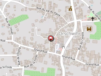 Carte de Buecher Gilbert à Orschwihr