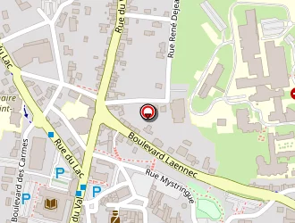 Carte de Pôle Emploi Ploërmel à Ploërmel