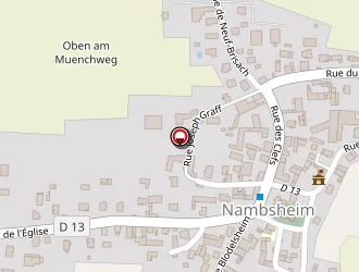 Carte de Terrain De Football à Nambsheim