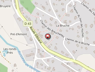 Carte de Druaux Stéphane à Ventron