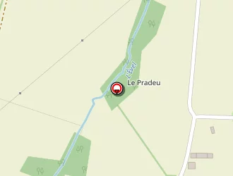 Carte de Laureau Aude à Radenac