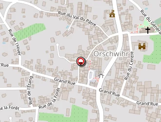 Carte de La Poste à Orschwihr