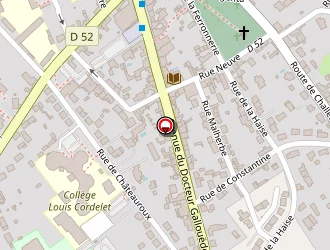 Carte de La Poste à Parigné-l'évêque