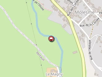 Carte de Le Pouilly à Molesme