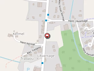 Carte de I.d.f Mobil-homes à Plomelin