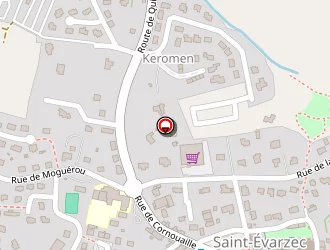 Carte de Saint Evarzec Immobilier à Saint-évarzec