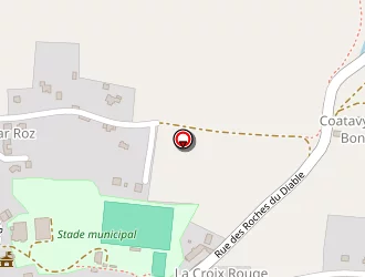 Carte de Stade Municipal à Locunolé