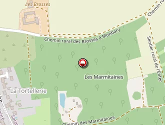 Carte de Prin Jacqueline à Ingré