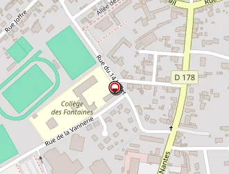 Carte de Super U à Guerche-de-bretagne (la)