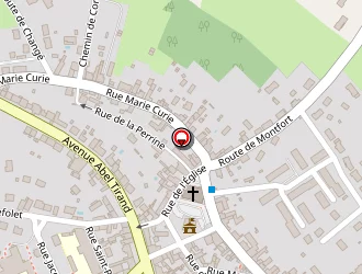 Carte de F . C . B à Parigné-l'évêque