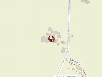 Carte de Les Louèvres (earl) à Chevillon