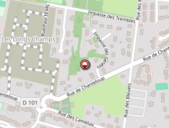 Carte de Chapon à Crévin