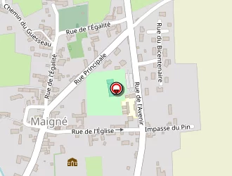 Carte de Bourdin Alain à Maigné