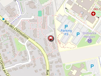 Carte de Quartier Des Chimoutons à Saran