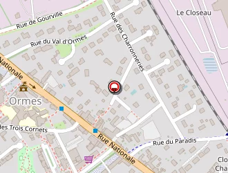 Carte de Marti Charlène à Ormes