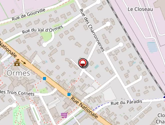 Carte de Anabio Centre à Ormes