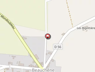 Carte de Gosnet Thierry à Beauchêne