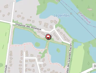 Carte de Côte Xavier à Crévin