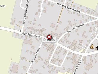 Carte de Ecole Maternelle à Rustenhart