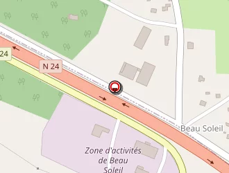 Carte de Fybolia à Guillac