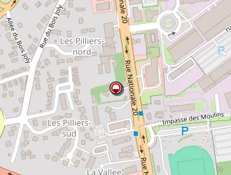 Carte de Pavillon Bain à Saran