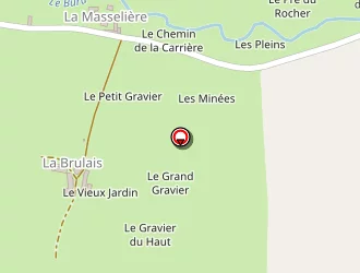 Carte de De Bergault (gaec) à Cropte (la)