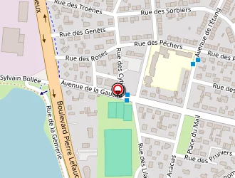 Carte de Hotelf1 Le Mans Sud Arnage à Arnage