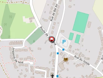 Carte de Mairie Bibliothèque à Louplande