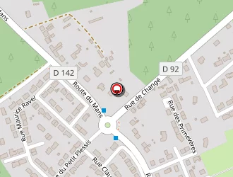 Carte de La Poste à Ruaudin