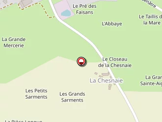 Carte de La Chalopinière (gaec) à Origné