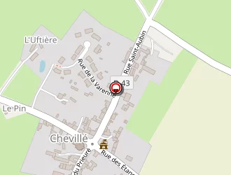 Carte de Bignon Jean à Chevillé