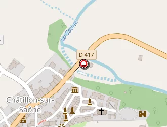 Carte de Thompson Catherine à Châtillon-sur-saône